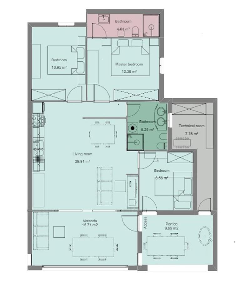 Claude&Kate'S Dream House Villa Порто Сан Паоло Екстериор снимка